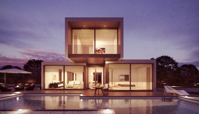 Modern luxury real estate property representing an asset suitable for Real Estate Tokenization and digital property investment.